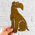 Airedale Terrier (FULL BODY) Rustic Steel Sculpture